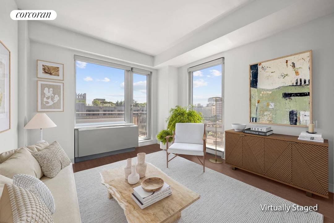 Welcome to this 525 sf studio with windowed sleeping alcove home office at 44 27 Purves Street This well laid out studio offers approximately 525 square feet of interior space, ...