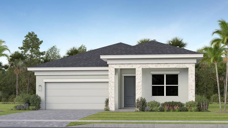 This new single story home provides ease of living with ample room to grow.