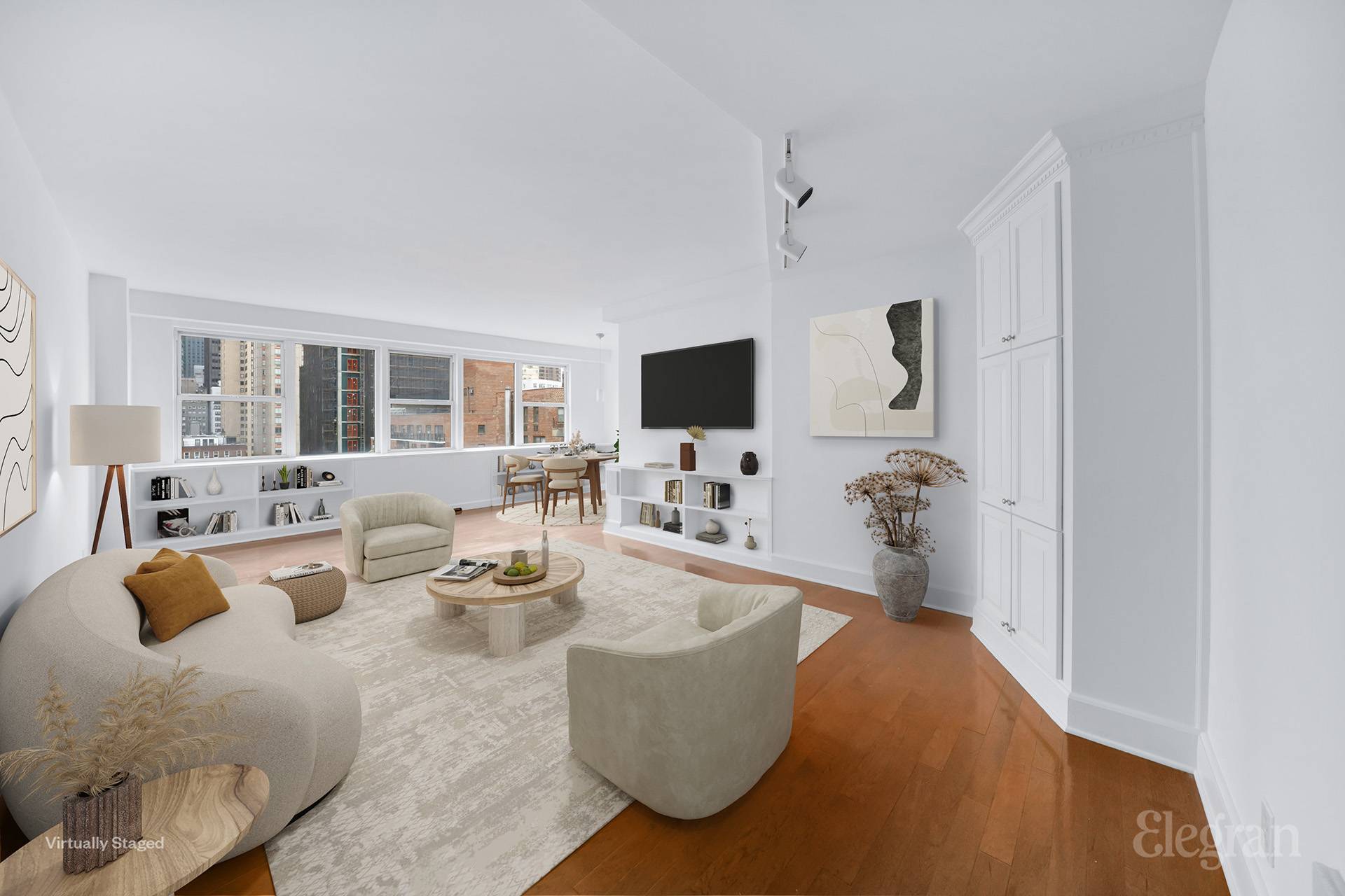 Spacious and Light Filled 2 Bed, 2 Bath Condo in The Warren House for rental.