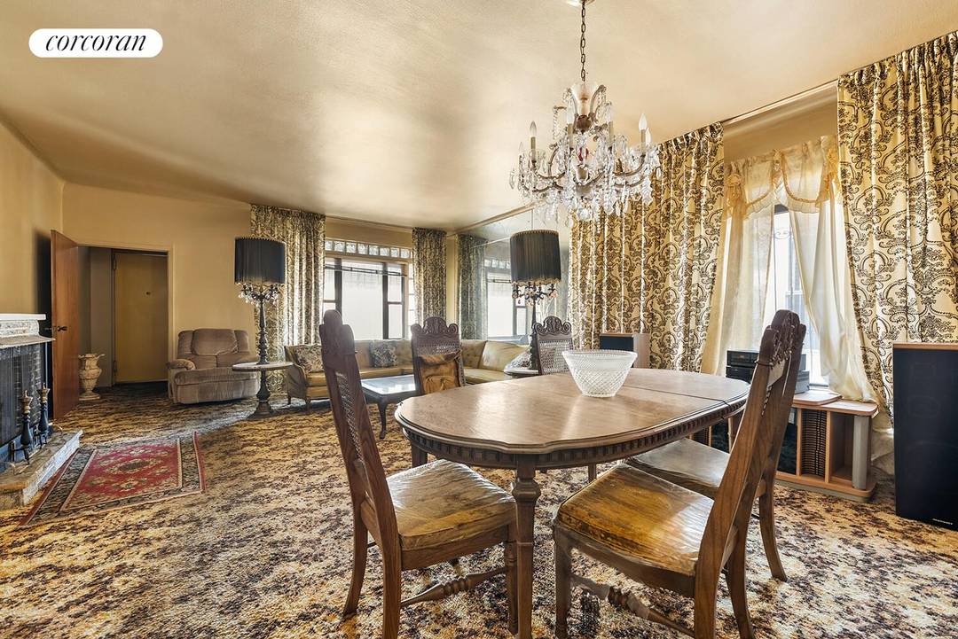 Bring your architect and contractor to this fully detached two family brick home awaiting your renovation.