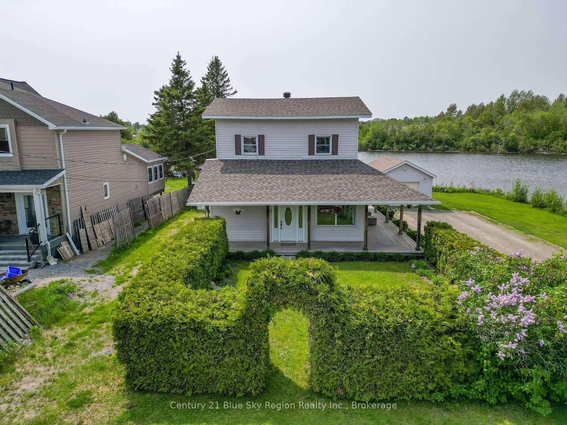 Discover 87 Holditch Street in Sturgeon falls a charming two storey home nestled along the scenic upper Sturgeon River.