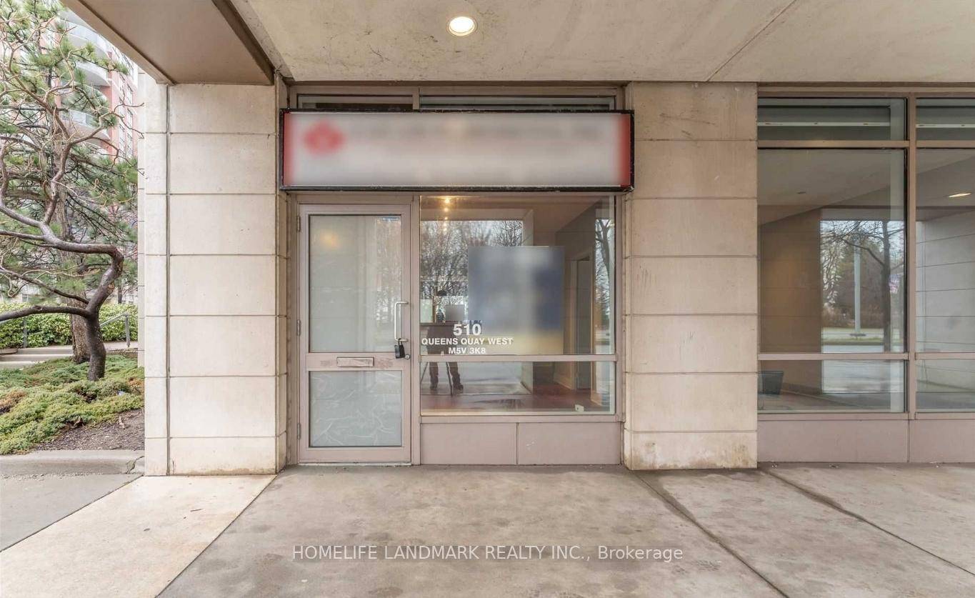 Prime commercial retail space on Queens Quay West, ideally located between Spadina Avenue and Bathurst Street.