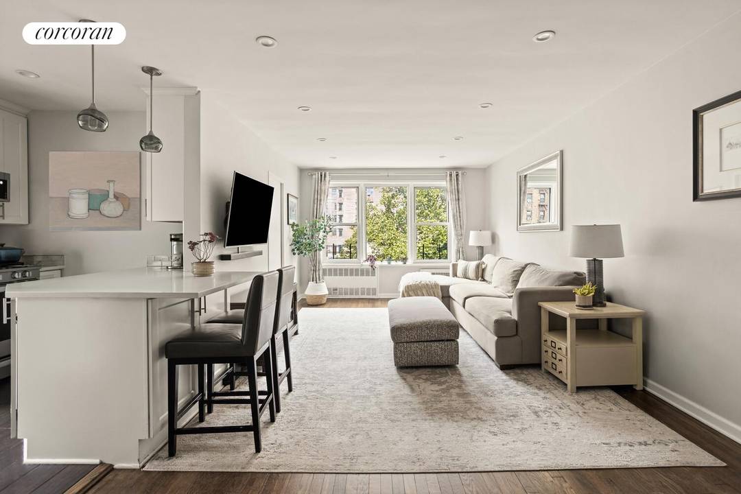 Some photos partially virtually staged Apartment 7K is not your average converted 2 bedroom.