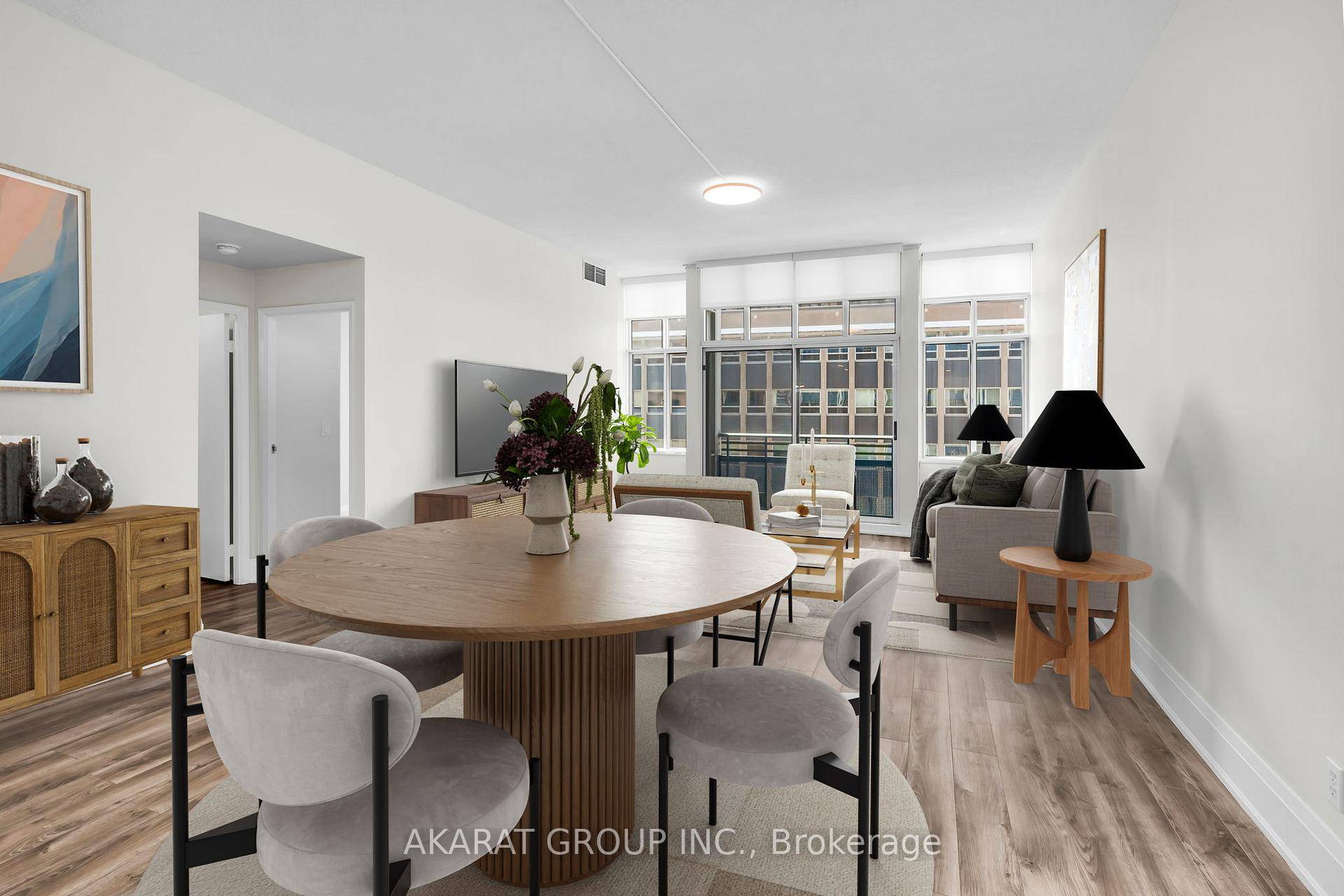 Spacious 1, 265 sq ft, 3 bedroom, 2 bathroom condo available for lease in the heart of Midtown Toronto, steps from Davisville Subway Station.