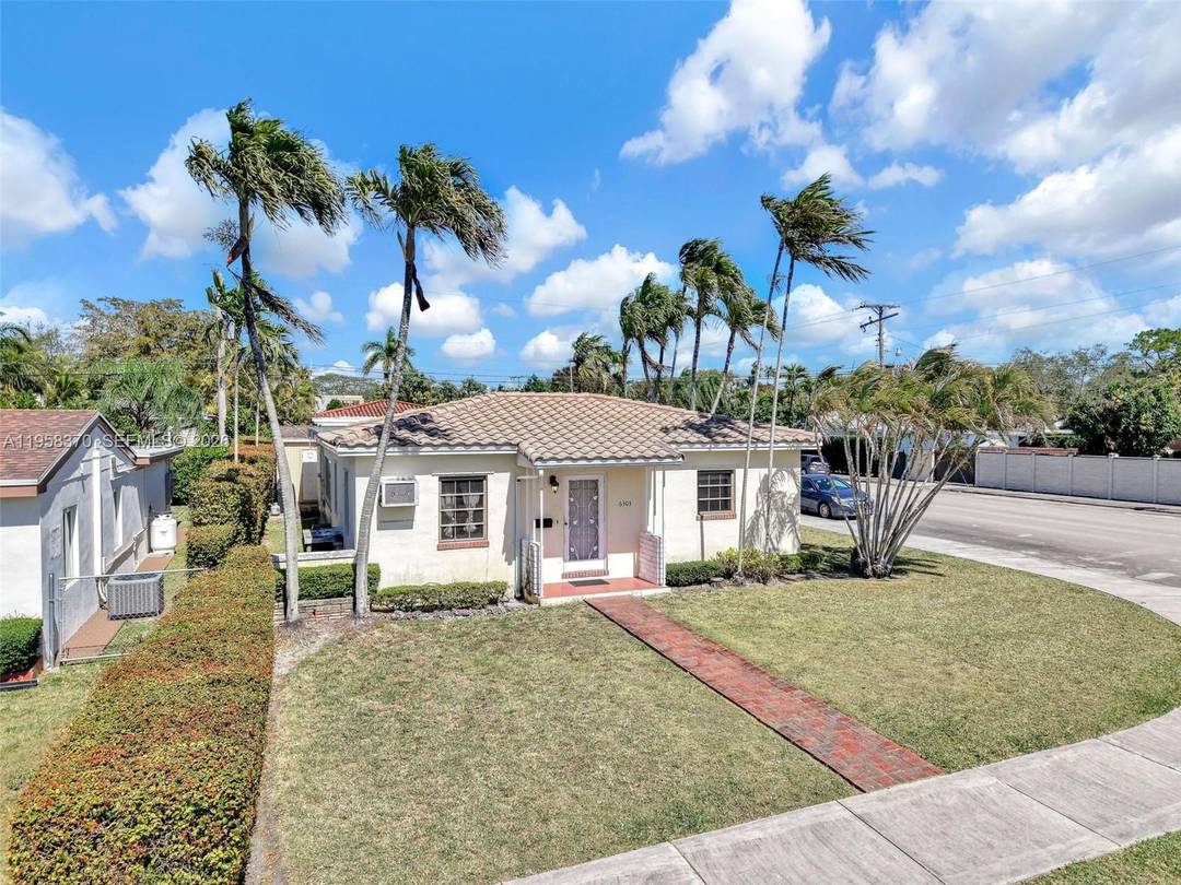 Located in the desirable Bird Road Estates area of South Miami, this well maintained corner lot home offers comfort, versatility, and prime location.