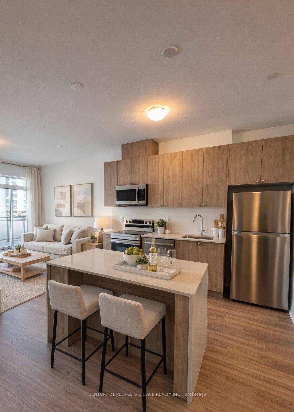 Experience elegant condo living in this bright and stylish FULLY FURNISHED 1 1 bedroom unit featuring 9 foot smooth ceilings, a modern open concept layout, tons of windows, and a ...