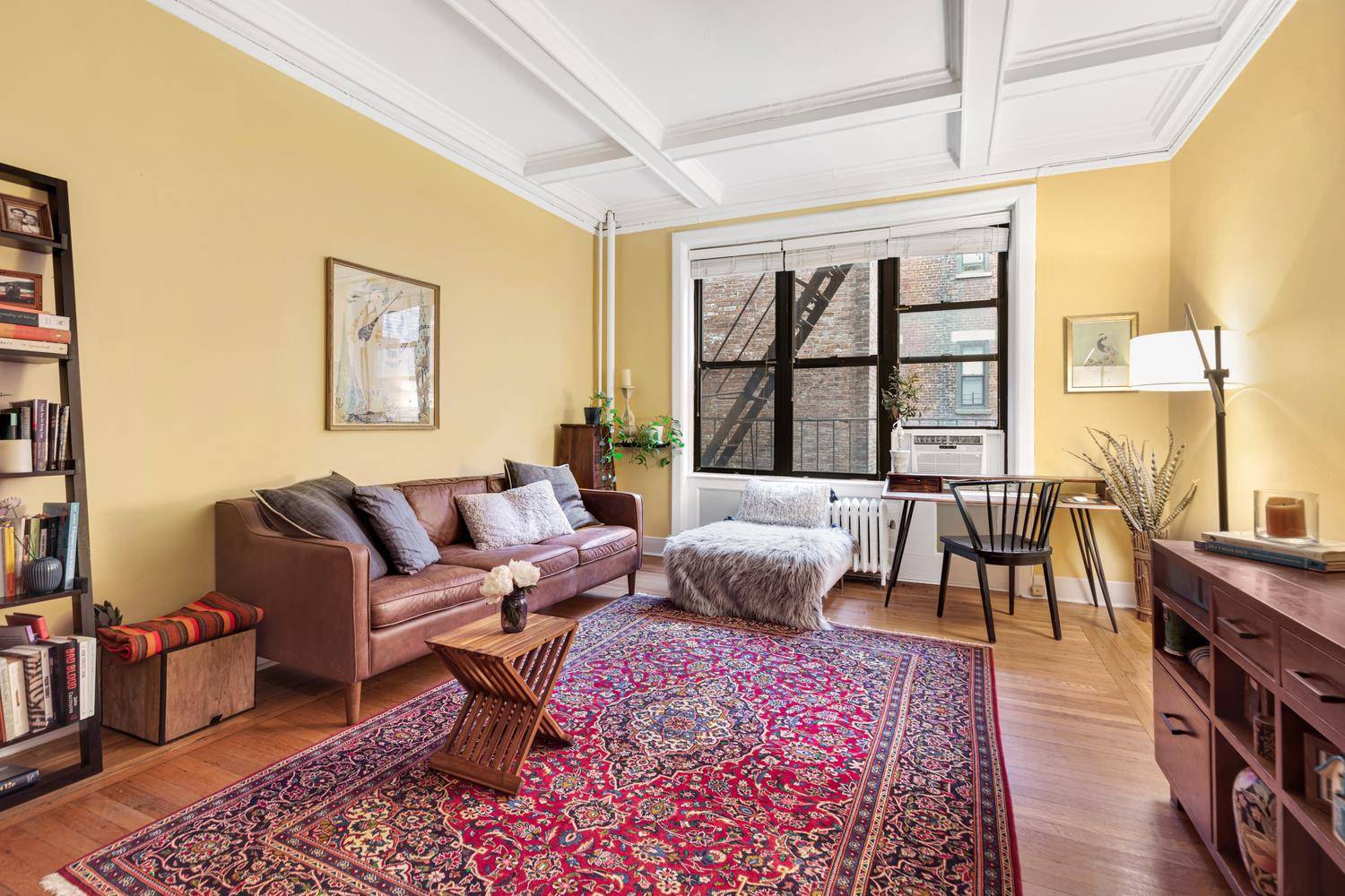 Welcome home to this comfortable, furnished apartment on a quiet block near Columbia University.