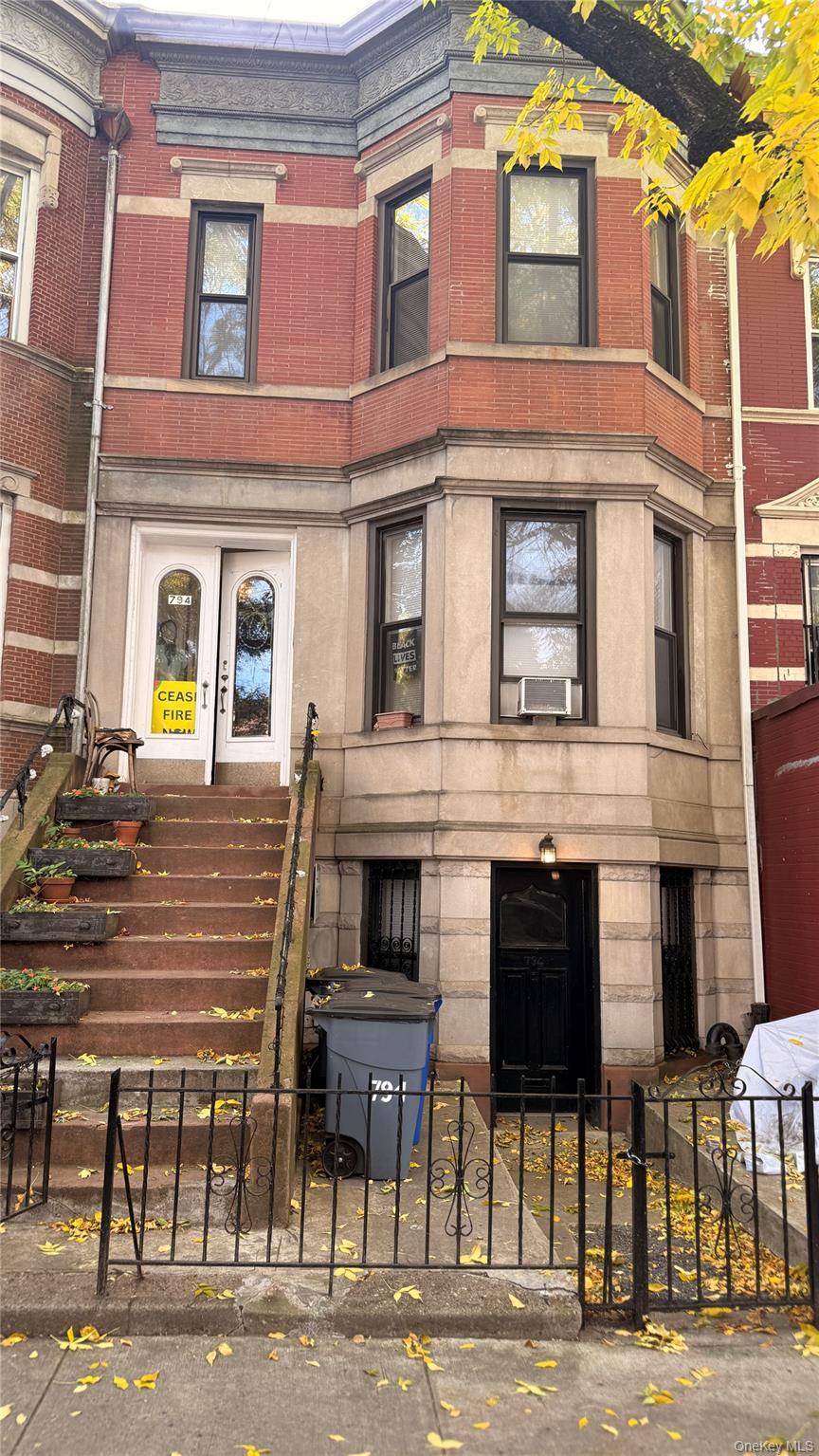 Welcome to this truly one of a kind spacious, 2 bedroom, 1 bathroom apartment nestled on the second floor of a charming Crown Heights Brownstone.