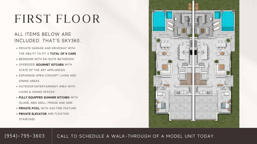 . One of only two newly constructed coastal villas in Lauderdale by the Sea, offering a luxury, low maintenance lifestyle just steps from the beach, dining, and shops.