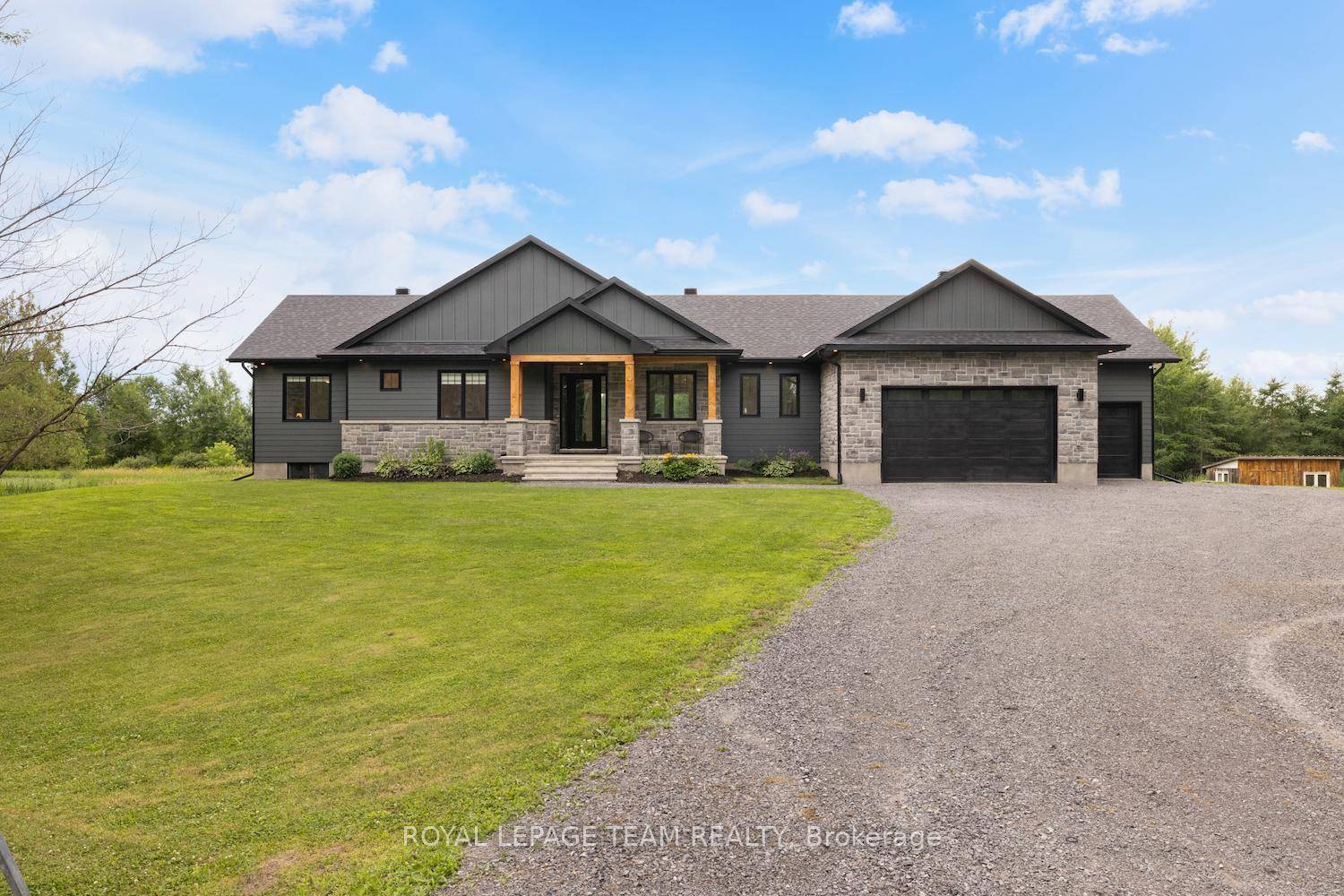 Custom Bungalow w In Law Potential, Oversized Heated Garage amp ; Ultimate Backyard Privacy !