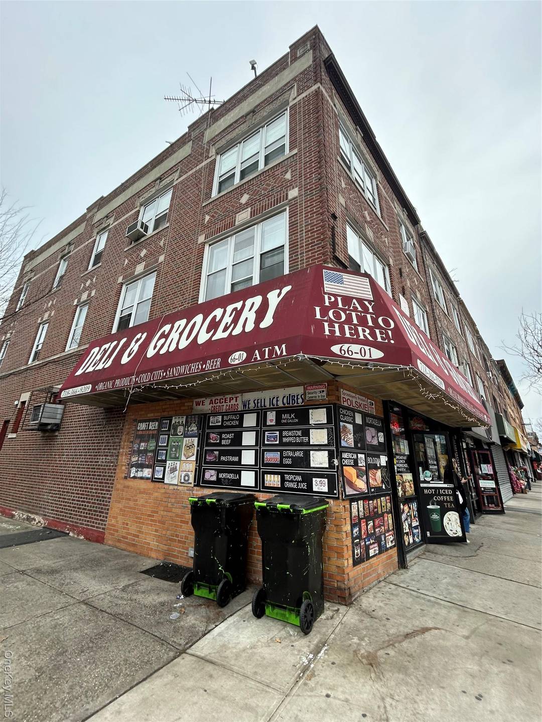 Welcome to this Myrtle Avenue, Queens brick corner mixed use property.