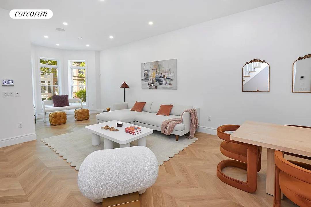 Welcome to 1002 Sterling Place, a meticulously renovated, semi detached landmarked brownstone nestled on one of Brooklyn's most picturesque tree lined blocks.