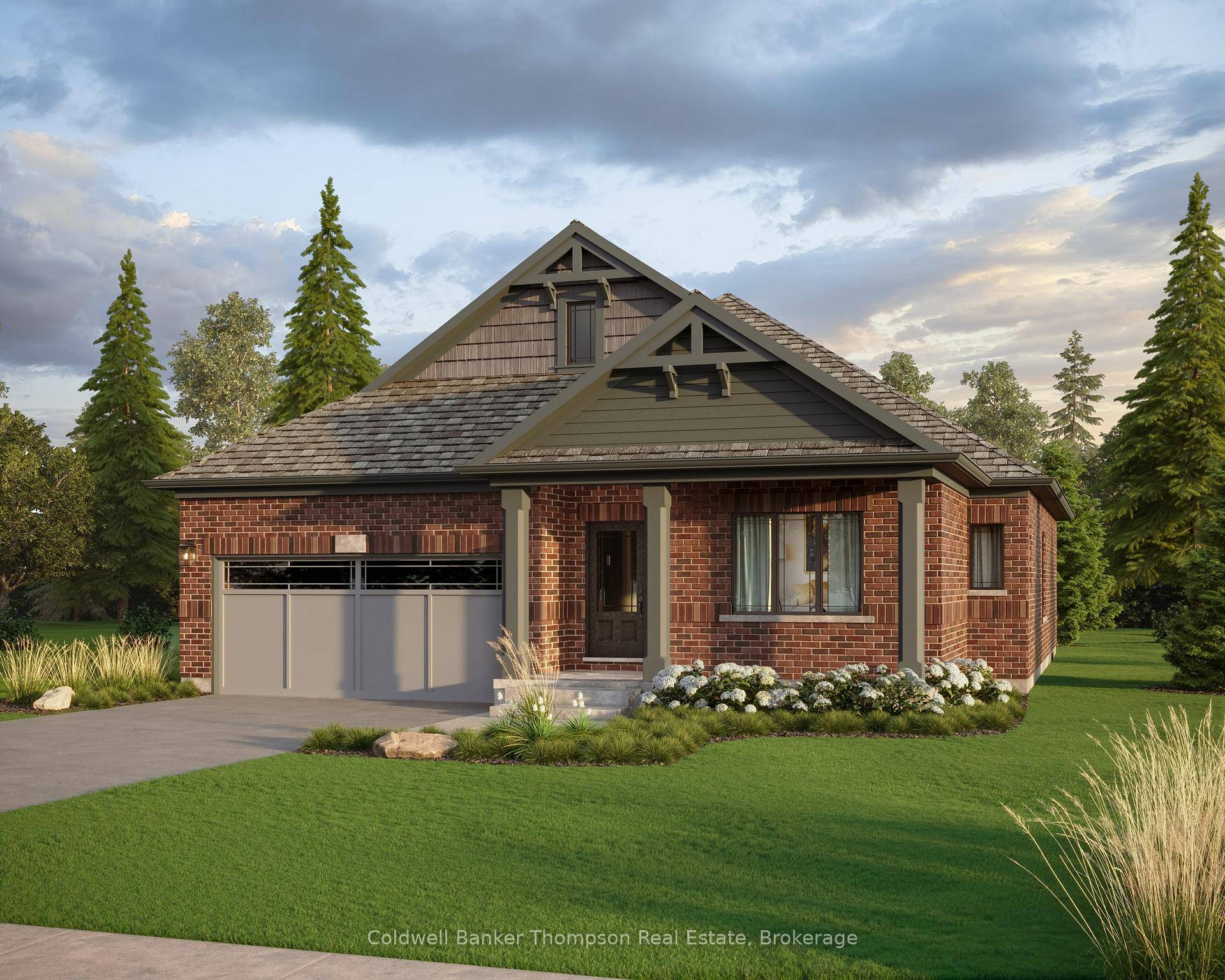 This to be built home by acclaimed Devonleigh Homes offers the perfect opportunity to personalize your dream bungalow within the sought after Woodstream community.