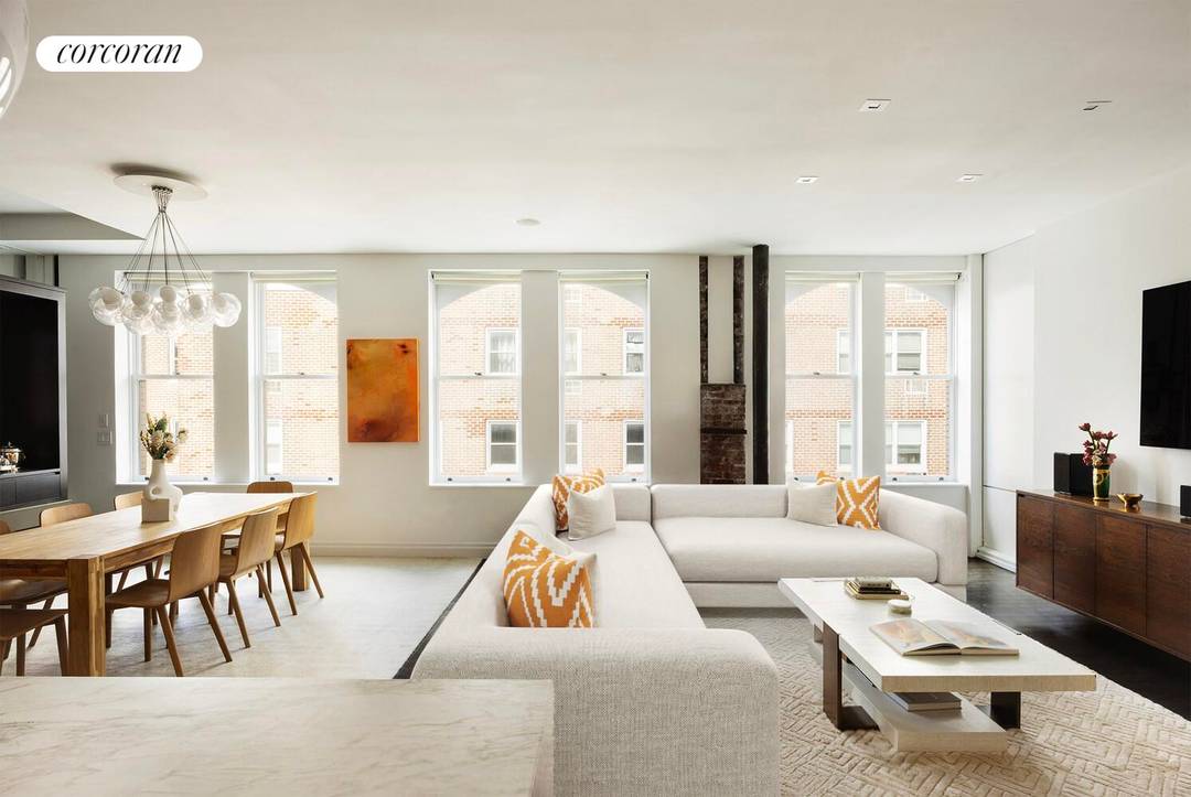 Timeless West Village Charm Perched atop a historic 1895 printing house, this rare three bedroom, two and a half bathroom duplex penthouse captures the essence of West Village living, where ...