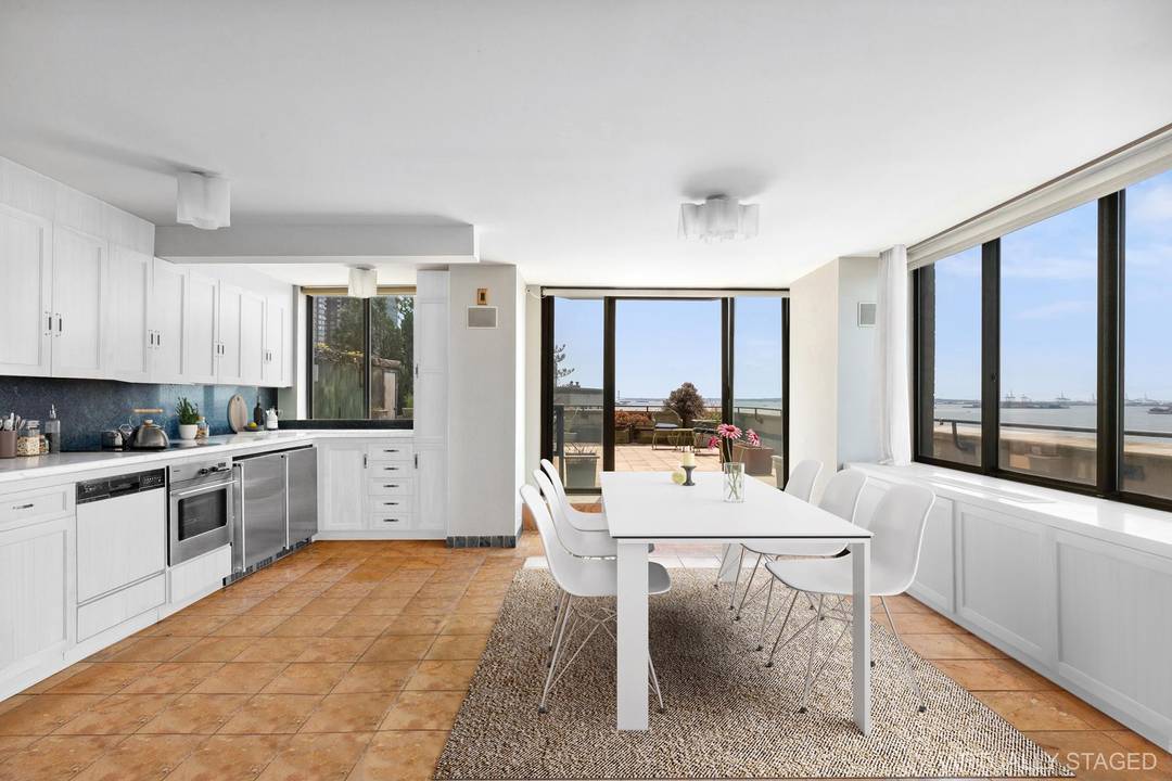 Liberty Terrace Residence 9H amp ; 9J A truly rare and captivating offering at Liberty Terrace two adjacent waterfront residences, 9H and 9J, available exclusively as a combination purchase.