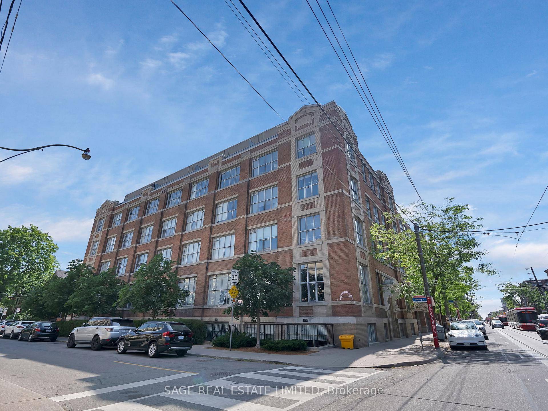 Tucked inside one of Toronto's most iconic hard loft conversions, Suite 301 at 955 Queen Street West is anything but typical.