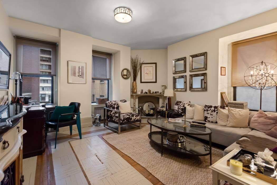 Bohemian chic 2 bedroom rental in landmark coop building on Billionaires Row.