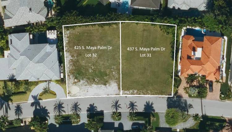 Rare opportunity to build your dream or spec estate in Royal Palm Yacht Country Club.