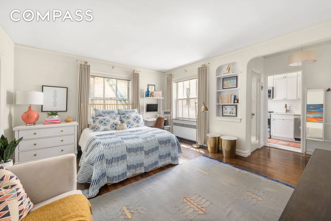 Welcome to 2 Grove Street 5B, a bright, inviting studio tucked away on one of the West Village s most picturesque, tree lined streets.