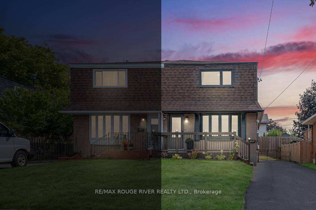 Beautifully renovated semi detached home in prime location in Oshawa.