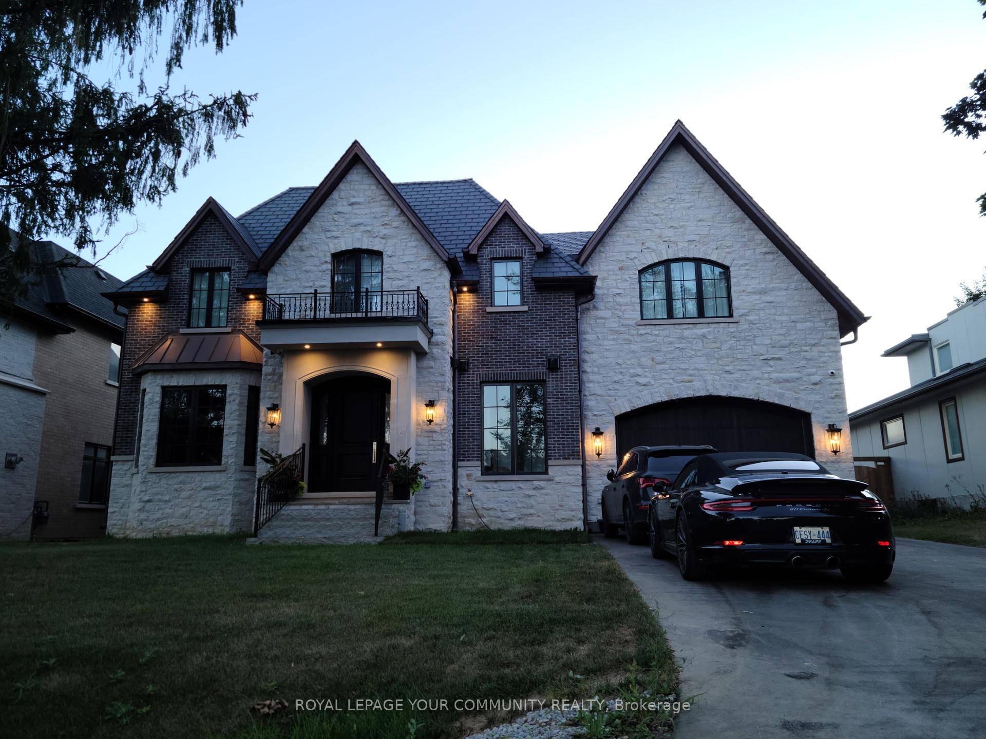 One of a kind custom home with exquisite luxury finishes !