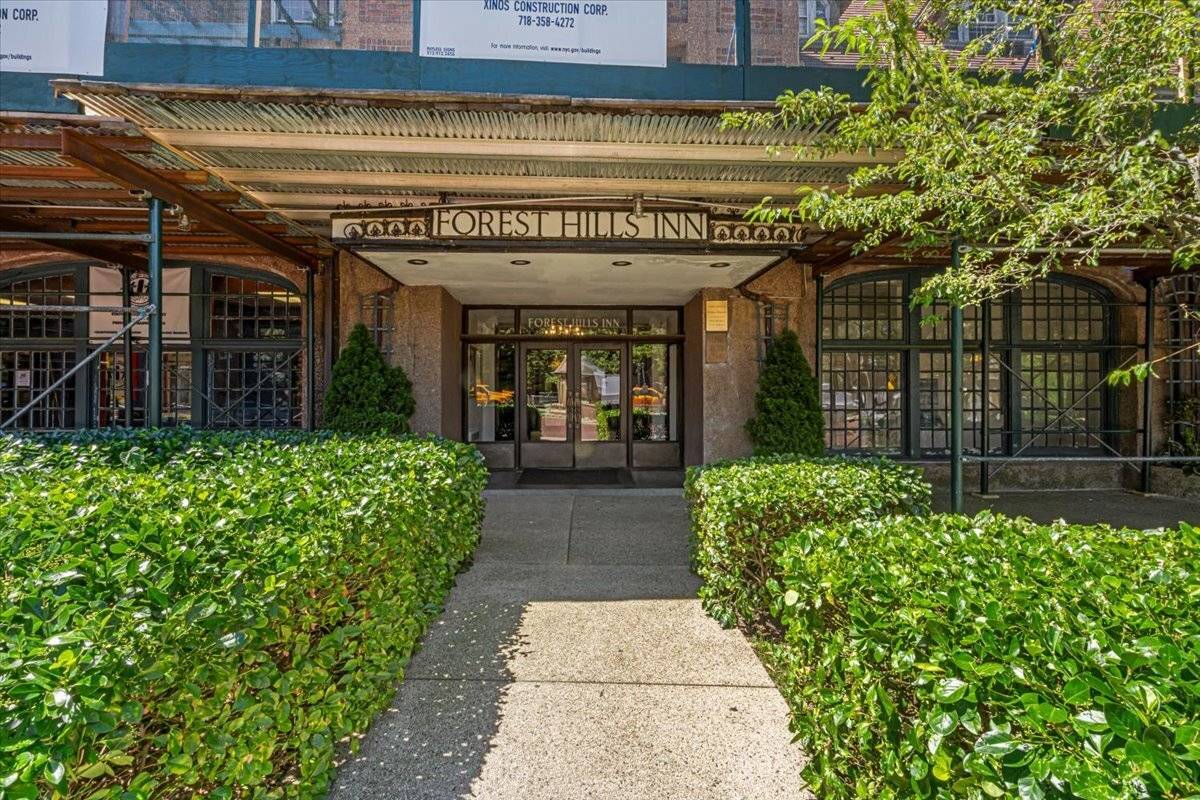 Unique 2 bedrooms 2 bath apartments located in historic Forest Hills Gardens looking over beautiful Station Square.