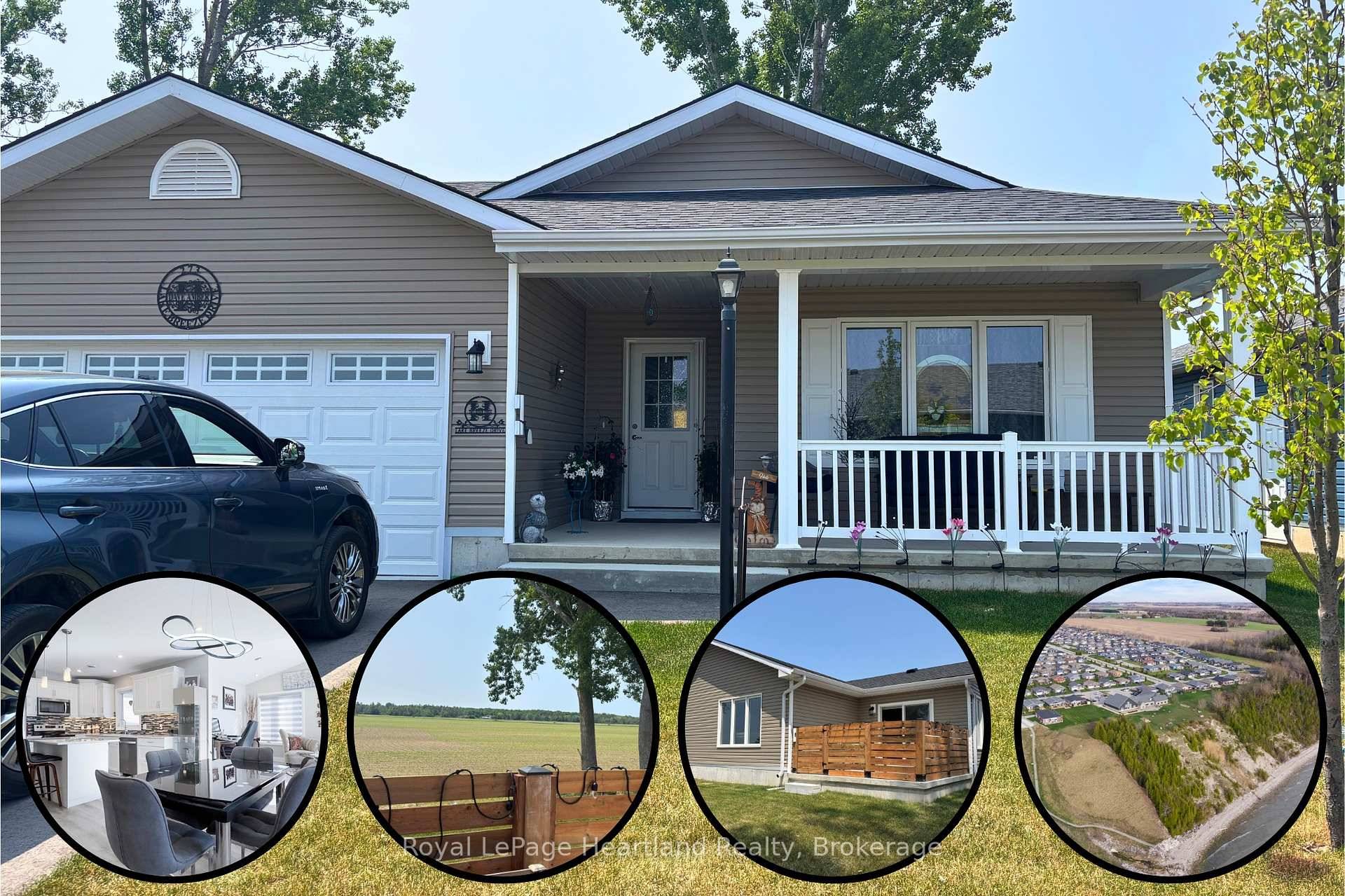 NEW Railing on front porch, privacy fence, and shed !