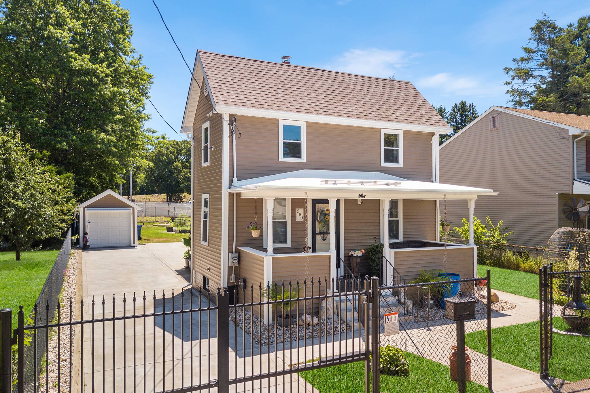 Discover the perfect blend of classic charm and modern convenience in this beautifully updated 3 bedroom, 2.