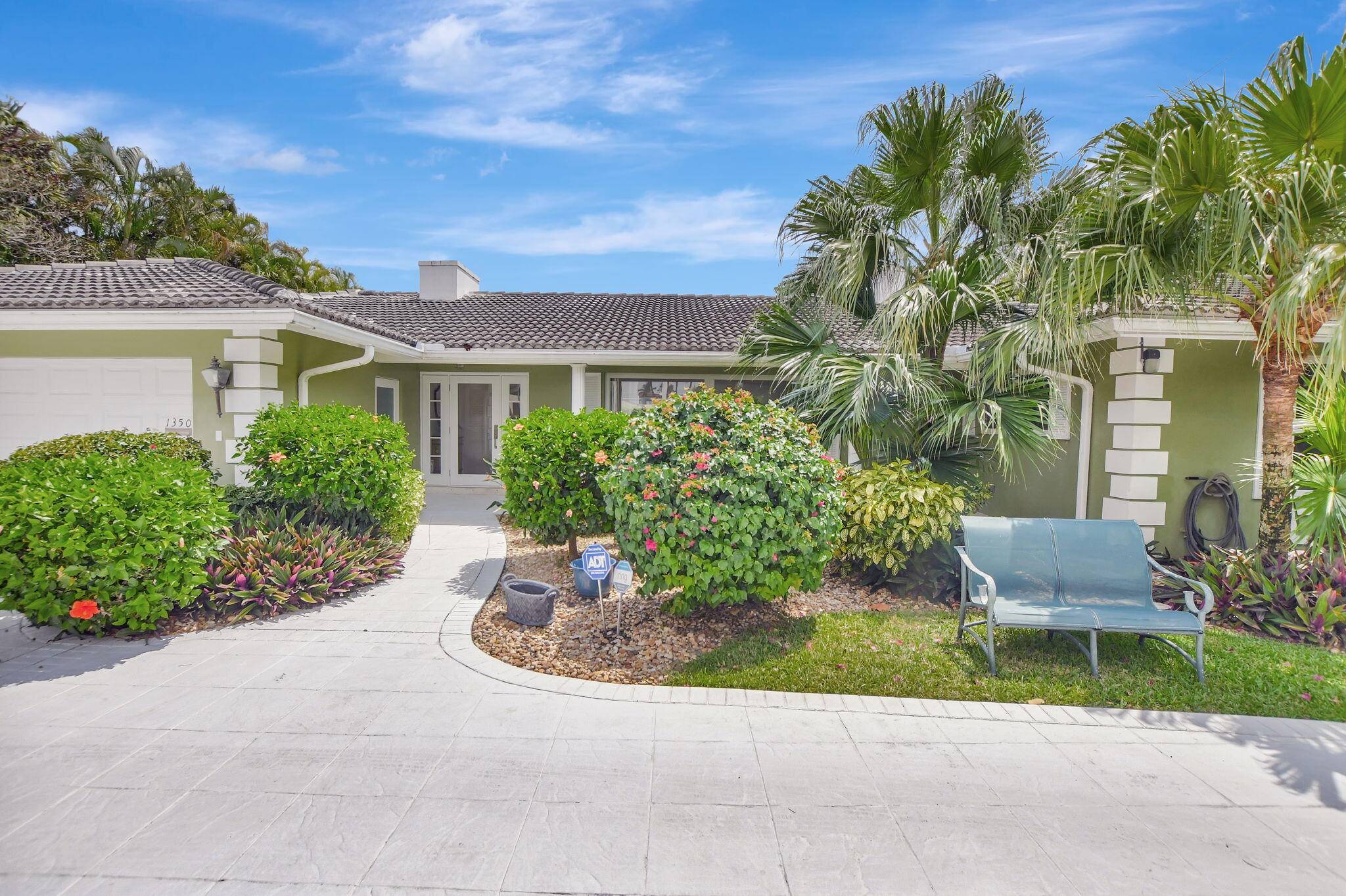 Indulge in the Exquisite Old Palm Beach lifestyle 3 blocks to the ocean in Prestigious Spanish River Land Estates.