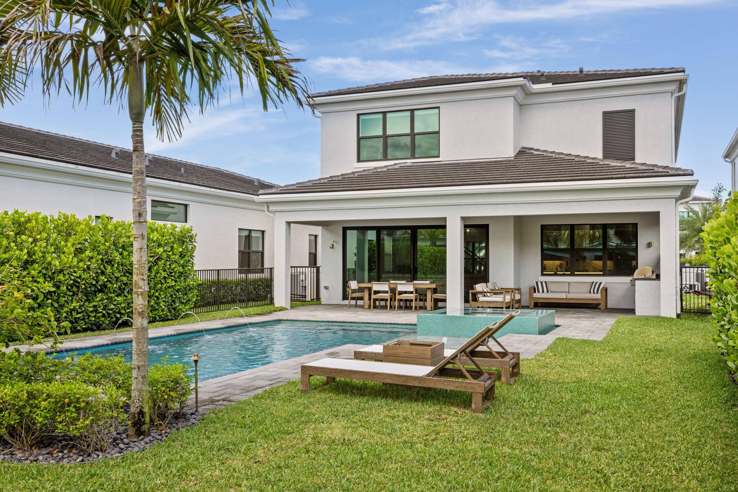 Modern sophistication meets effortless indoor outdoor living.