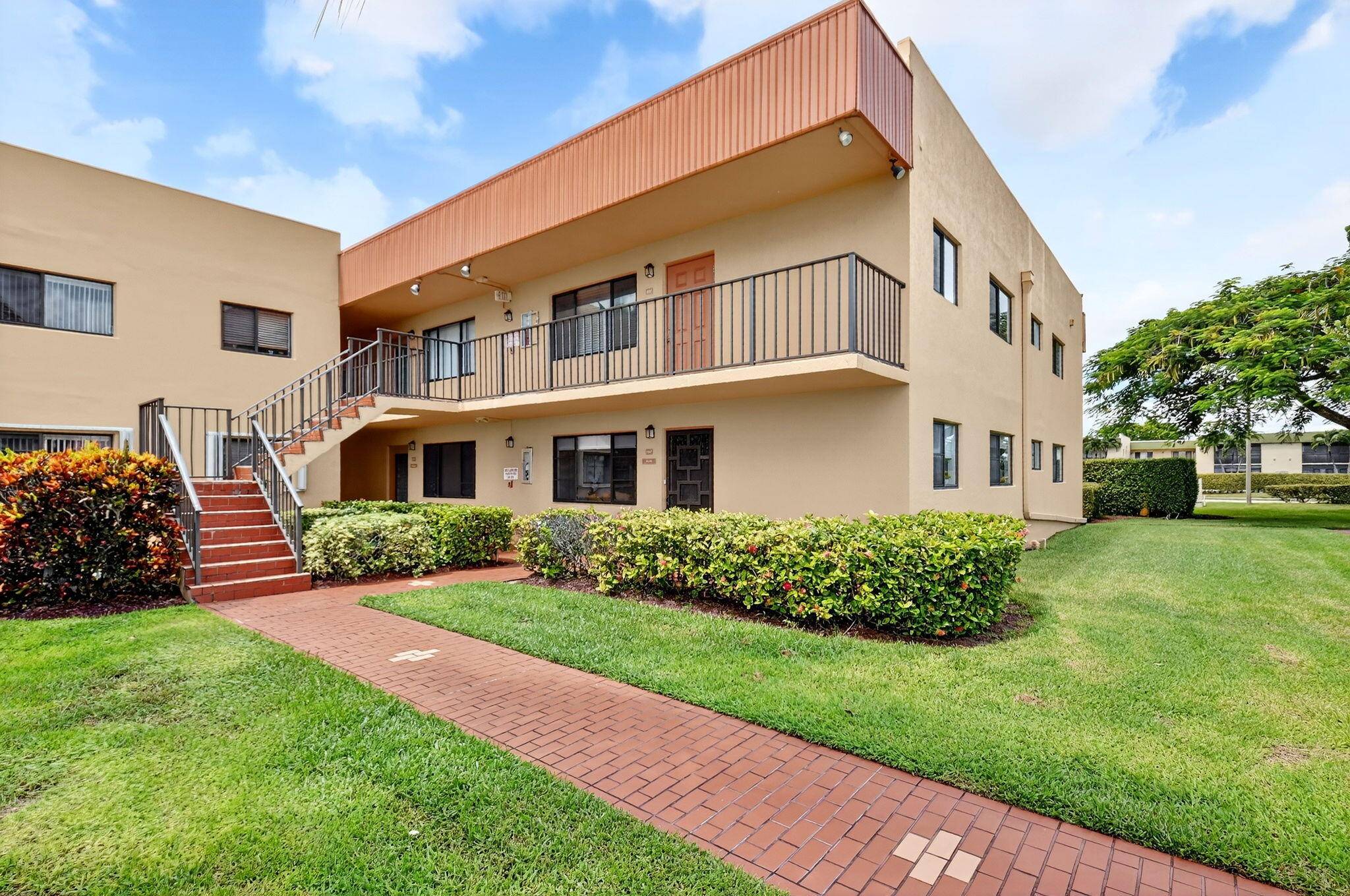 Serene Water Views and First Floor Ease !