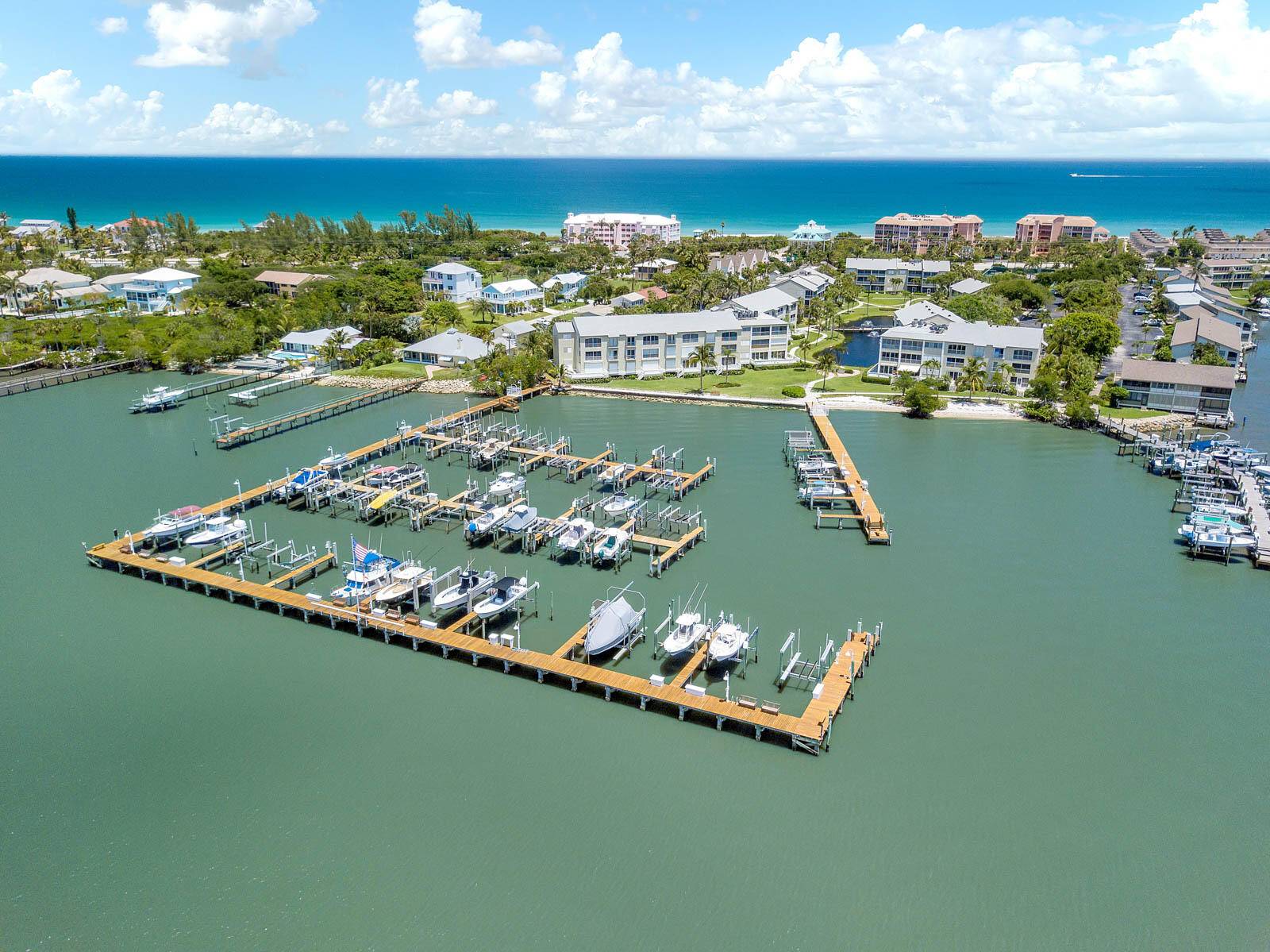 HUTCHINSON HOUSE WEST ON HUTCHINSON ISLAND 3rd floor, 2BR 2BA, renovated with dock slip.