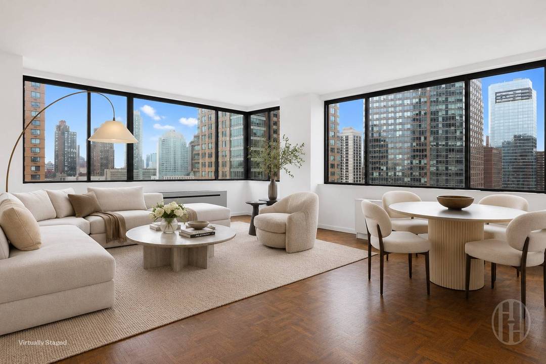 Rarely Available Corner One Bedroom with Spectacular Lincoln Center Views Perched on one of the most beautiful blocks in the heart of Lincoln Square, this sun filled corner one bedroom ...