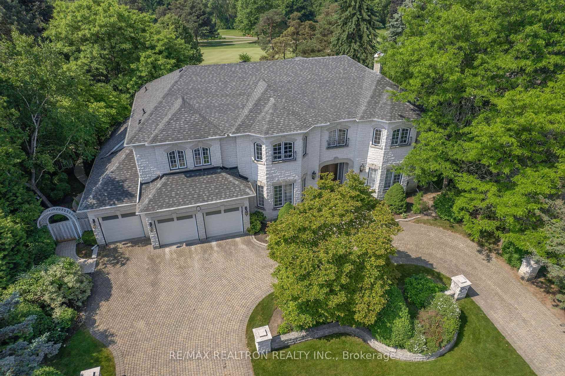 Custom Built Stone All Around Executive Home on a quiet crescent in Prestigious Bayview Country Club Area Approx.