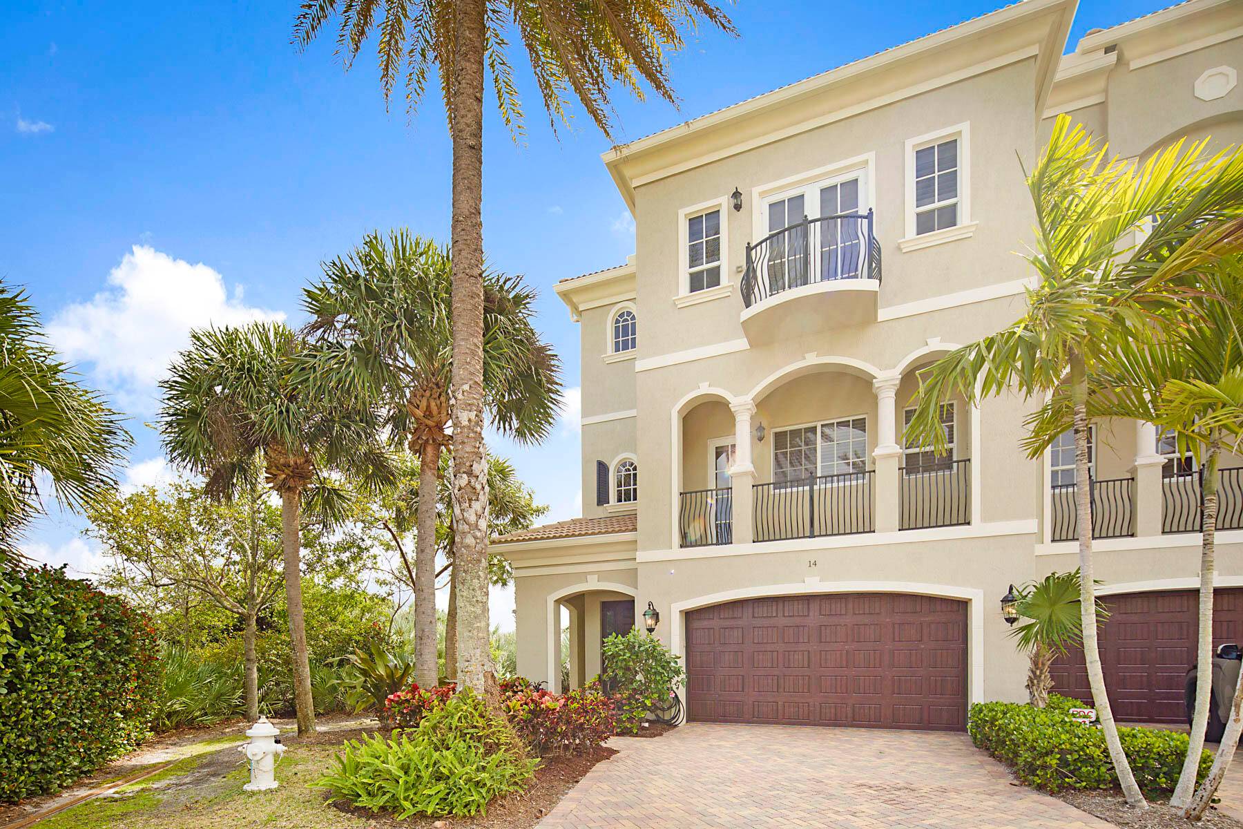 Discover unparalleled luxury coastal living at 144 Tierra Lane 14 in Jupiter, FL, located in the prestigious Tierra Del Sol community.