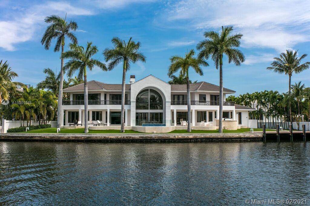 ONE OF A KIND GOLDEN BEACH ESTATE ON EXCLUSIVE NORTH ISLAND CUL DE SAC.