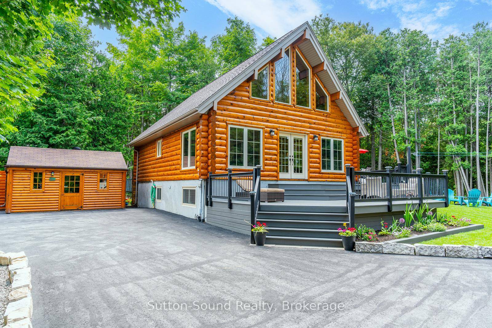 One owner, immaculate and fully furnished 4 bed 3 bath Sauble Beach retreat with Fibre Optic Internet and Natural Gas.