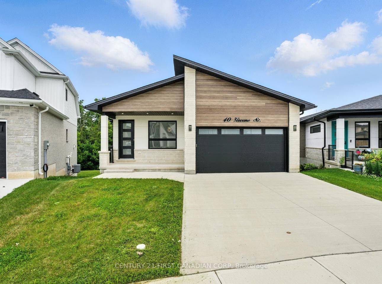 Welcome to this beautifully designed 1921 sq ft bungalow, expertly built and covered by full Tarion warranty, offering quality and peace of mind.