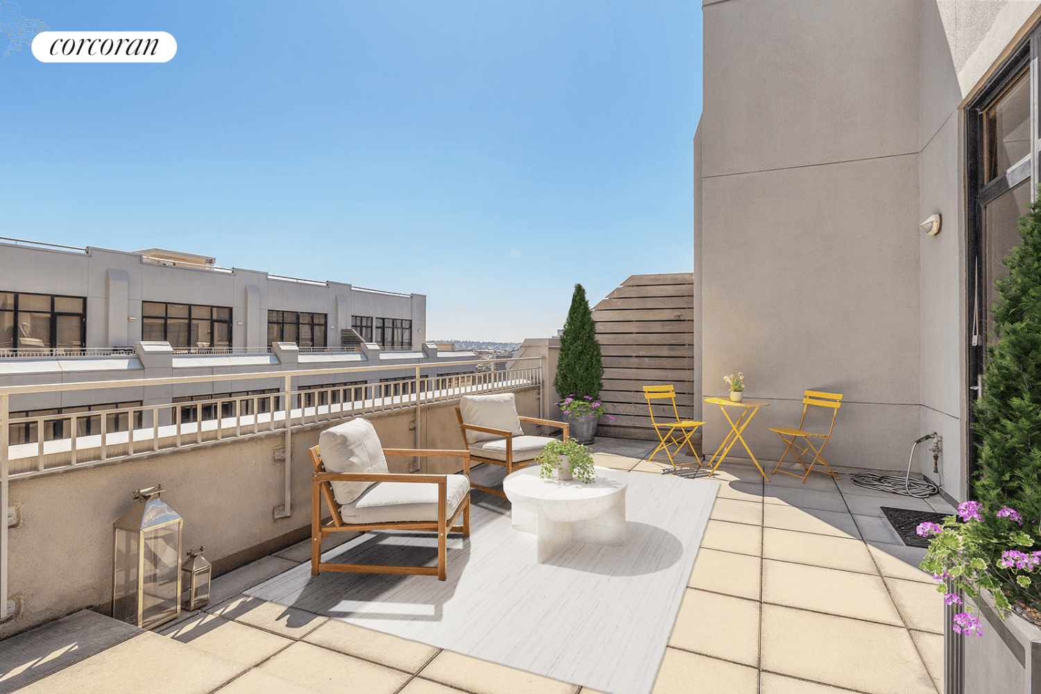 This sunny 1507sf PENTHOUSE with a huge TERRACE has true WOW factor !