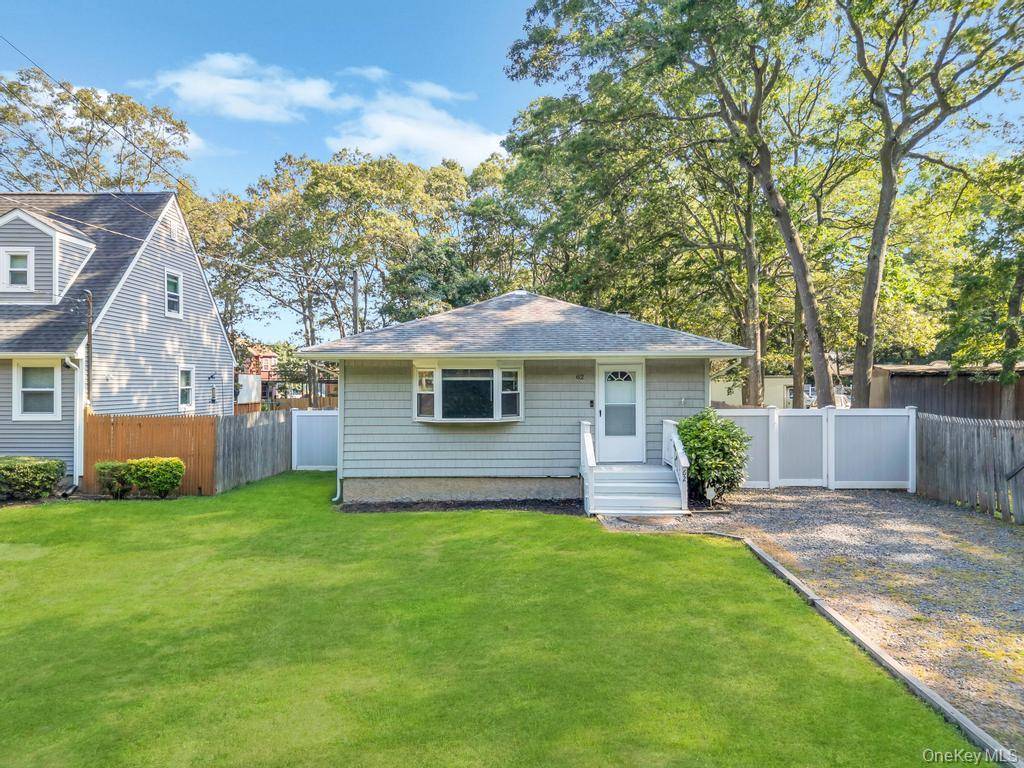 Charming and fully detached single family ranch home nestled on a spacious lot in the heart of Mastic.