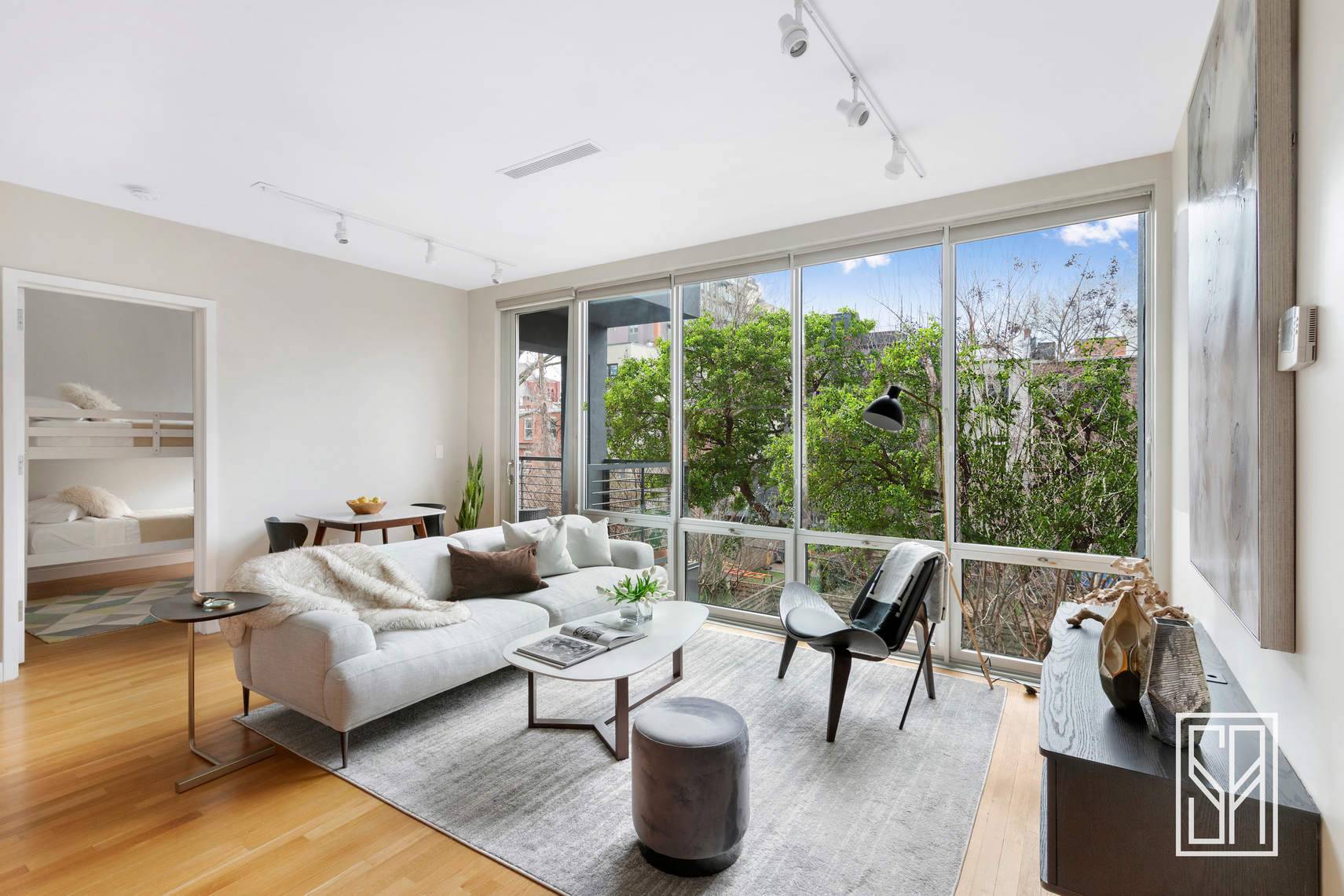 Tranquility and sunlight awaits you in trendy Gowanus.