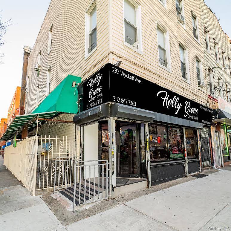 Located on the corner of Wyckoff Avenue and Grove Street.