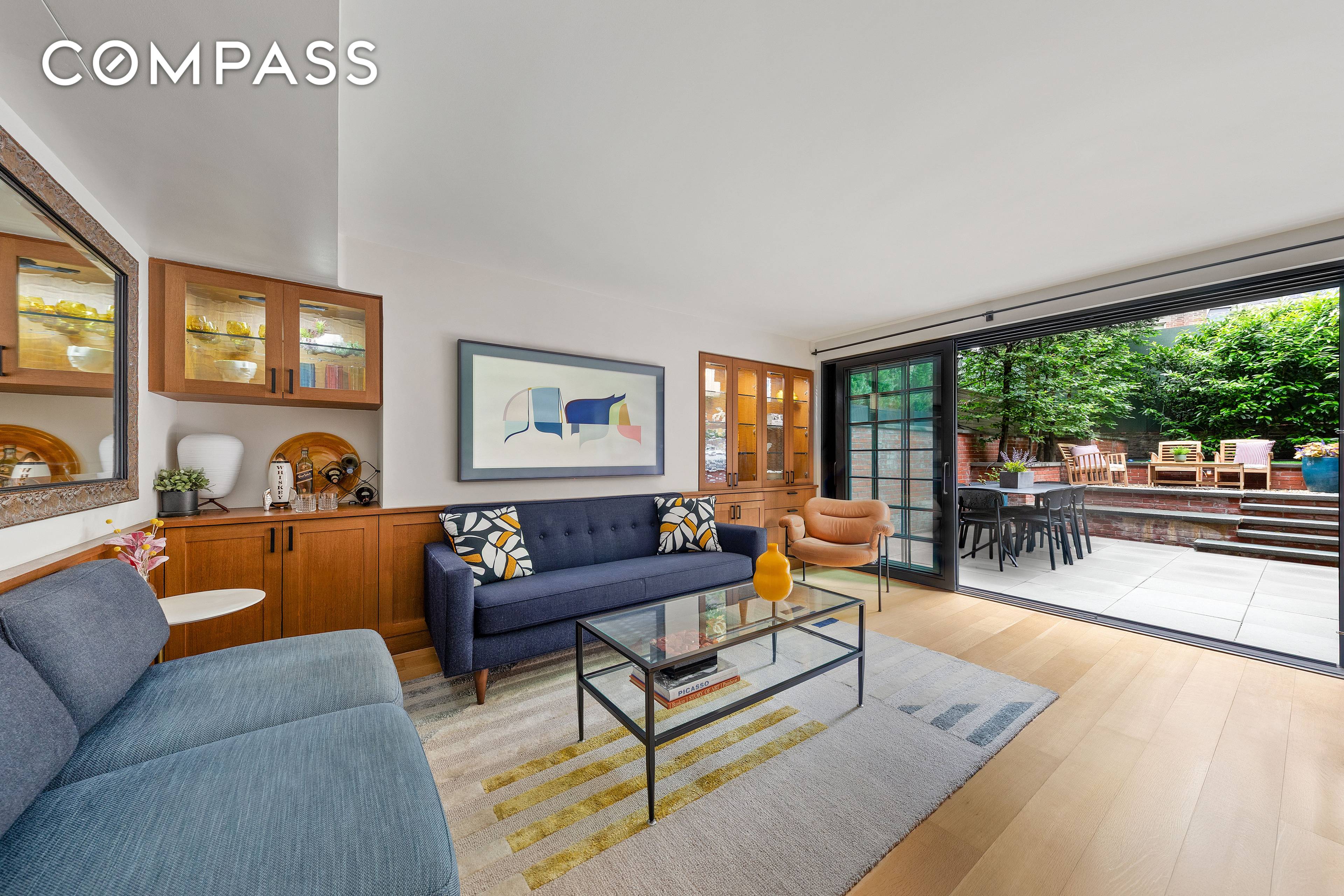 A Rare Garden Retreat in the West Village.