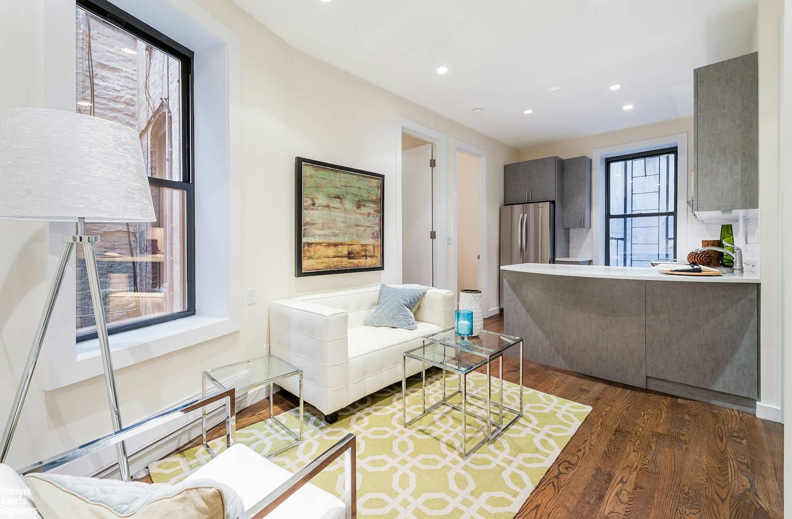 Nestled in the back of a classic soho prewar apartment building, in the heart of a bustling vibrant neighborhood, you will find this peaceful amp ; quiet 2br with many ...