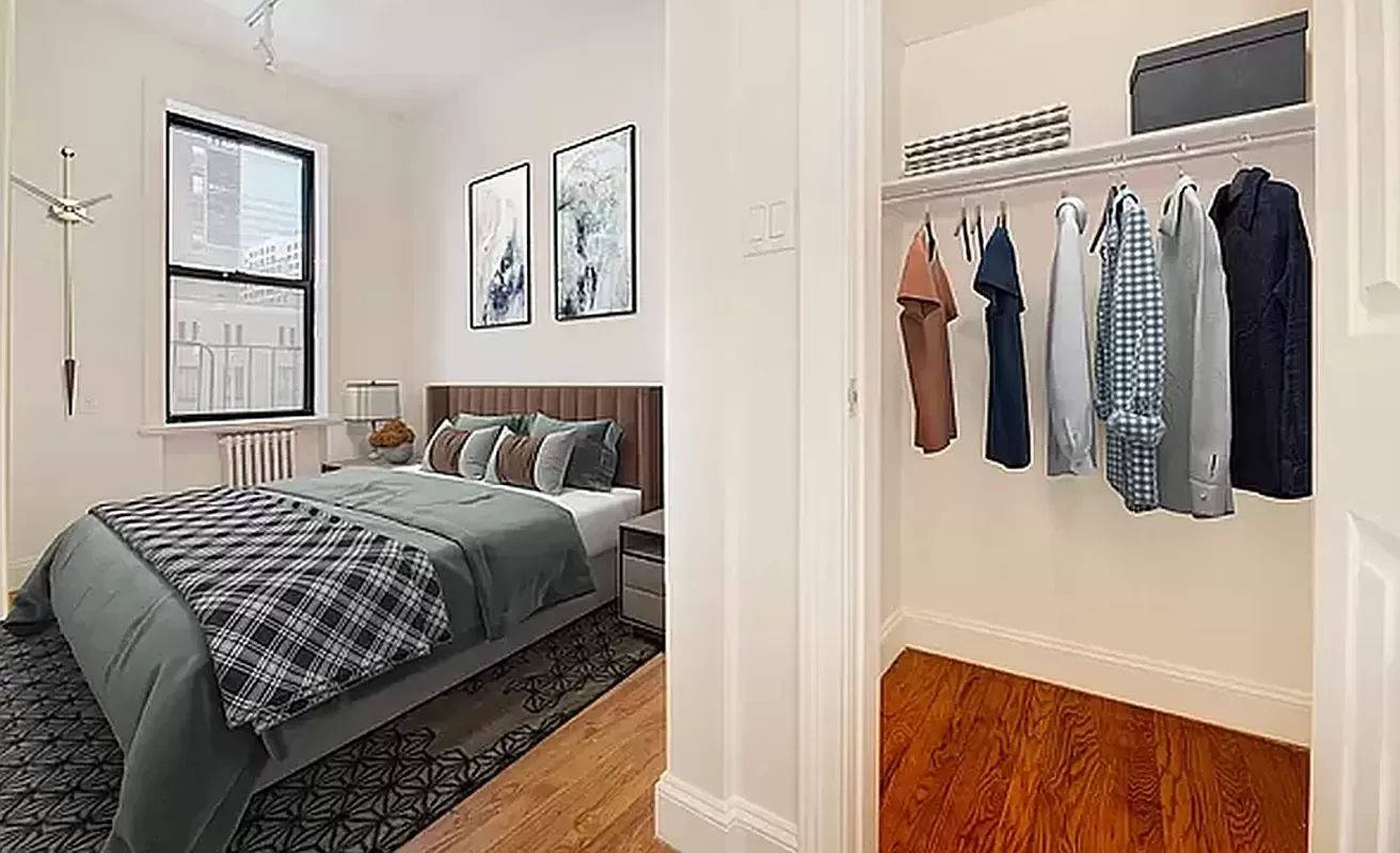 Nicely Renovated Converted 2 Bedroom in a Walk Up BuildingPhotos of a similar unitApartment Features 2 Queen Sized Bedrooms 2 Large Closets Marble Bathroom Hardwood Floors Good Living Space with ...