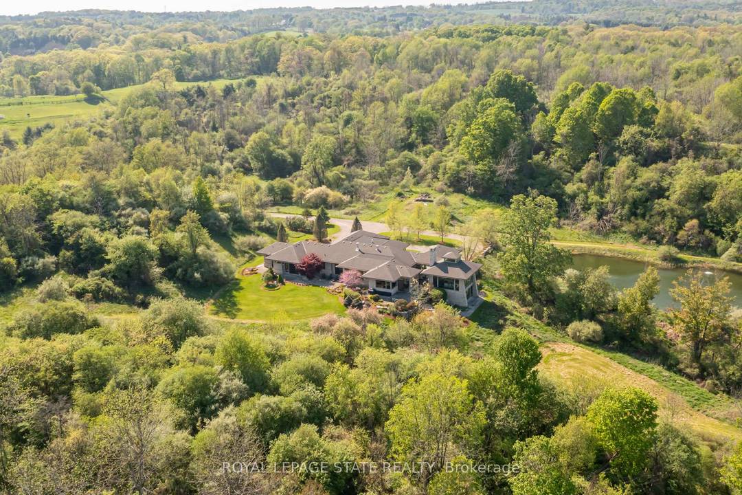 Set on nearly 40 acres of rolling hills, with an extensively maintained network of private trails and breathtaking natural surroundings, this extraordinary modern estate offers a rare combination of luxury, ...