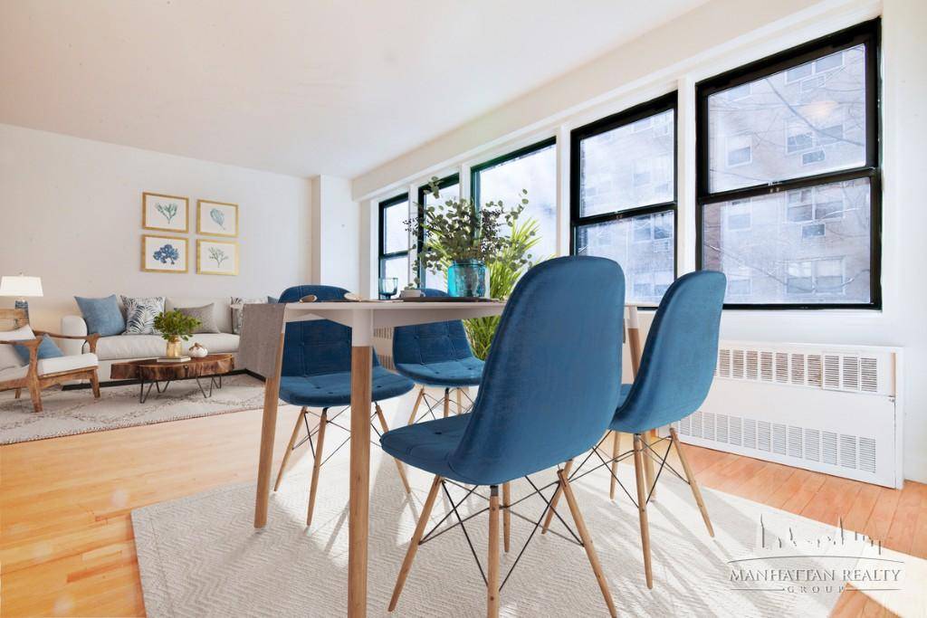 Sun filled studio apartment with hardwood floors throughout, stainless steel appliances, and an abundance of closets in the heart of Murray Hill.