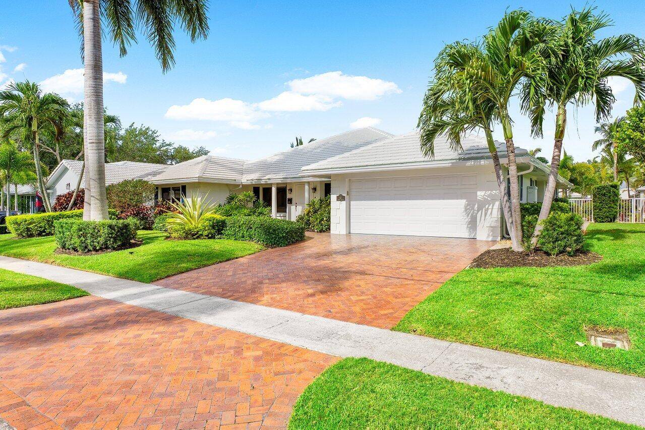 Magnificent Expanded Camino Gardens Waterfront Three Bedroom, Three Bathroom Plus Den Office, Over 3000 sq ft of Living Area, 2025 Roof Seamless Gutters, Fresh Paint Exterior Interior, Hurricane Windows Doors,, ...