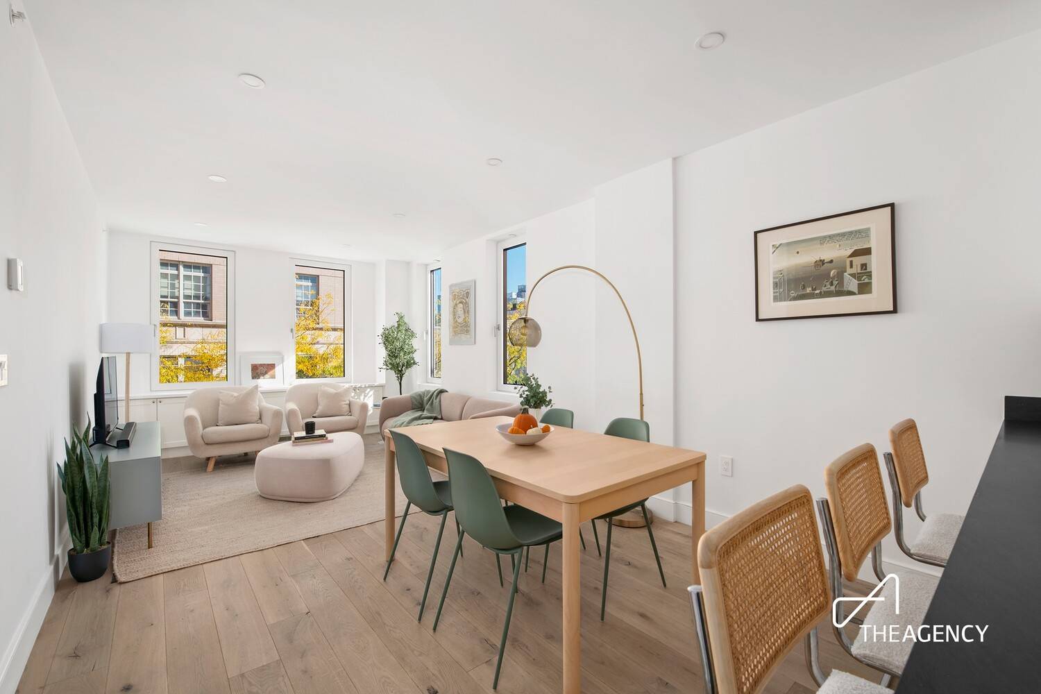 Experience easy, contemporary living in this spacious three bedroom, two bath home at 350 Butler Street, part of The Butler Collection in Park Slope.