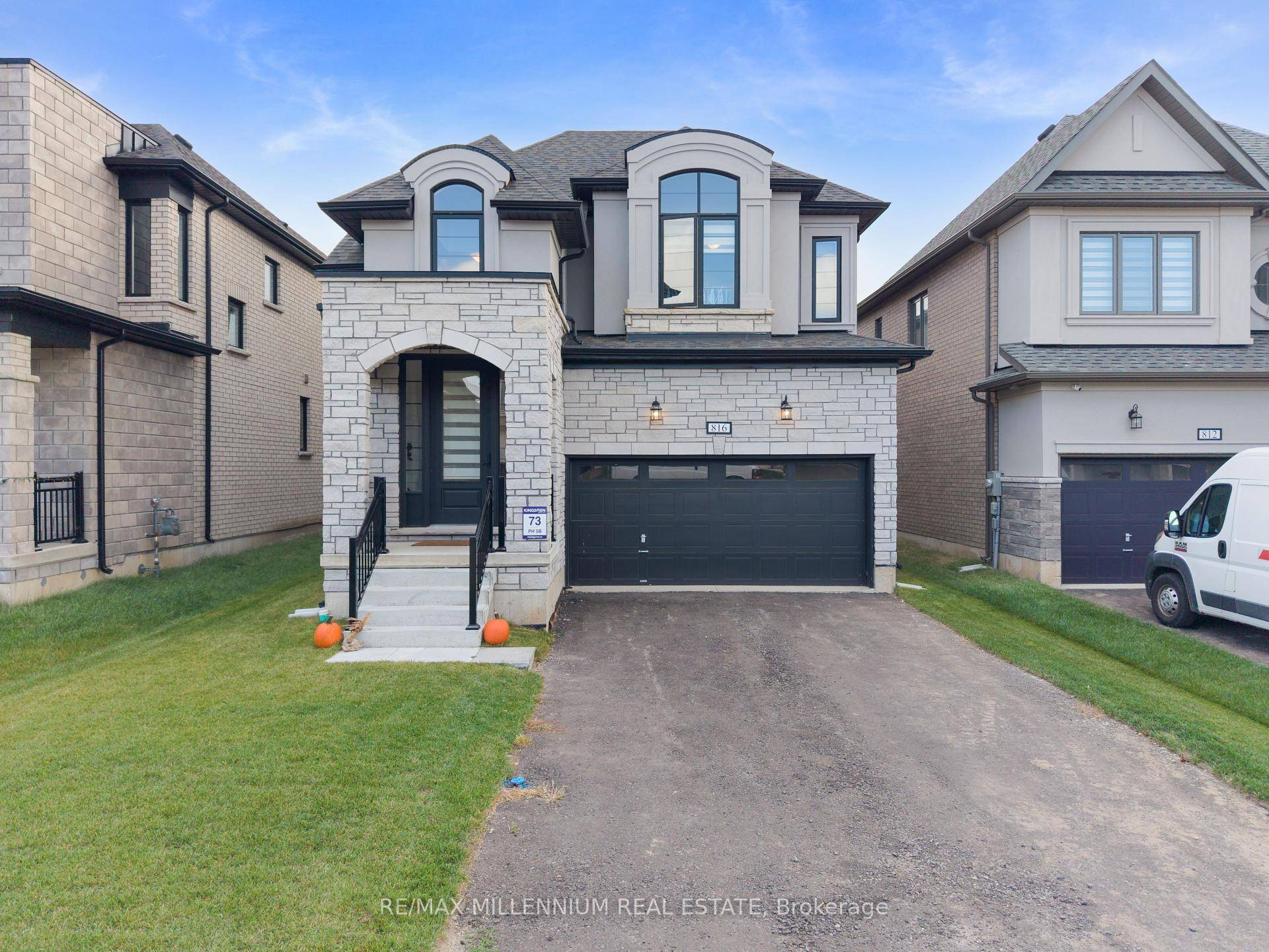 Luxurious, Spacious, Less than 1 Year Detached with impressive High Ceiling amp ; Huge Windows in Hallway.